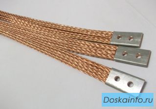 Шины медные гибкие плетеные от производителя. Изготовим по чертежам!