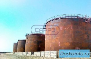 Вертикальные резервуары РВС от 100 м³  производства САРРЗ