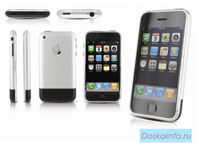 Apple iPhone 2G 8 Gb в идеальном состоянии, с защитной пленкой на экране, без царапинок за 11000 руб