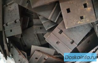 Подкладка СД65 ГОСТ 32694-2014, костыльного скрепления