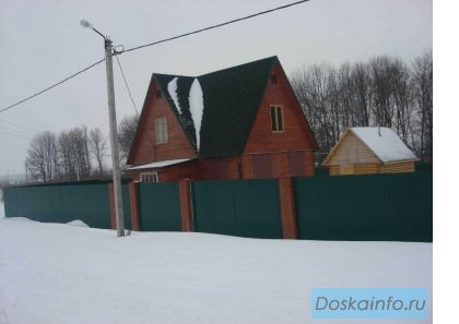 Продается дом, баня в коттеджном поселке