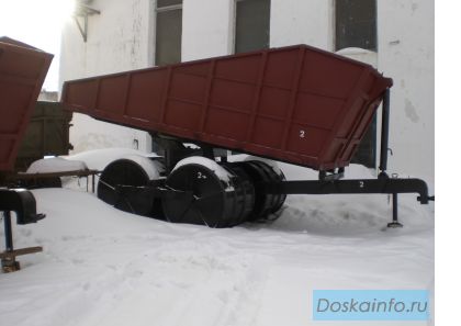 Полуприцеп для перевозки торфа ПТК-25