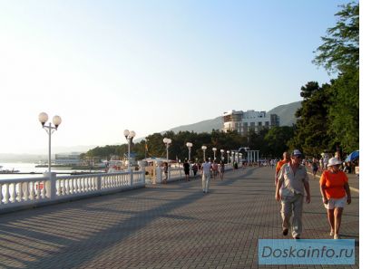 У самого моря в Геленджике  
