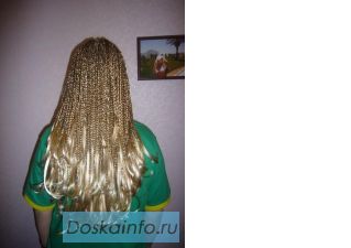 Наращивание волос, плетение афрокосичек