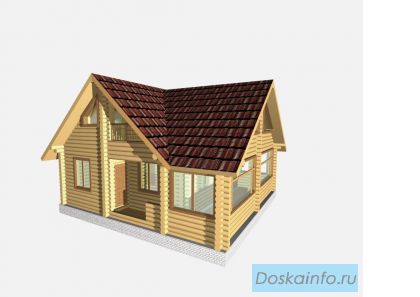 Дома из оцилиндрованного бревна