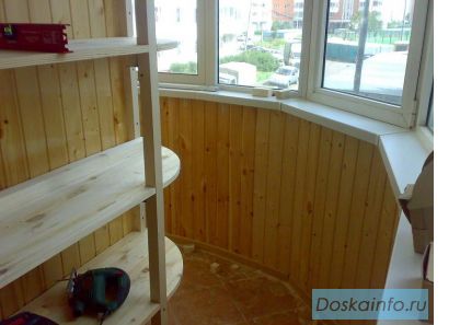 Отделка балконов, лоджий