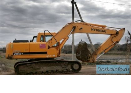 Экскаватор HYUNDAI 210 (гусеничный)
