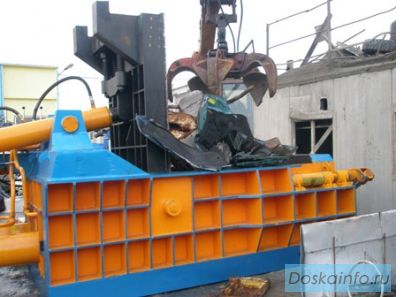 Пресс пакетировочный Y83-250 для металлолома