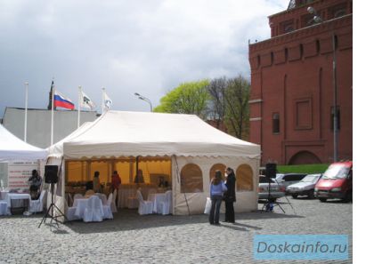 Аренда продажа шатров тентов