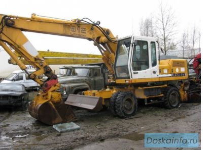 Продаем экскаватор колесный Liebherr-912 - недорого