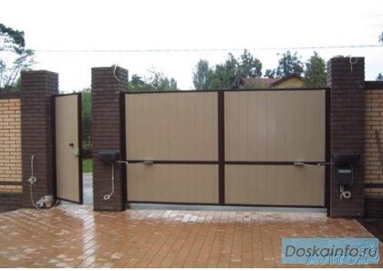 Ворота откатные, распашные, гаражные, шлакбаумы,рольставни