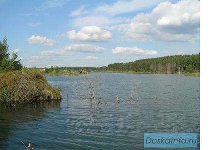 Участок ИЖС возле водоема