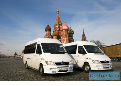 Услуги микроавтобусов мерседес спринтер