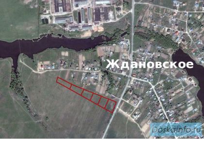 Продается участок в Ждановском, 15 сот., 25 км.