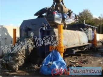 Пресс для пакетирования и утилизации кузовов автомобилей CB 86.