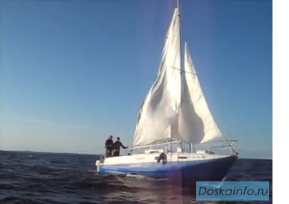 Продам парусно-моторную яхту недорого, 9метров, в спб