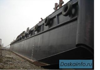 Продаем палубную баржу 2007