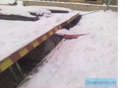 Противотаранное устройство.