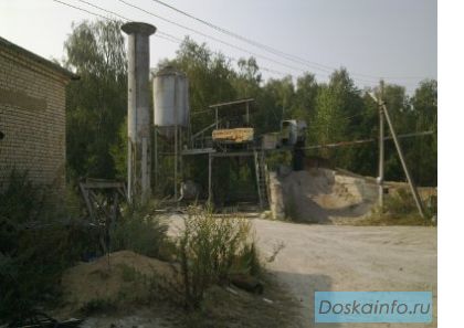 Земля промназначения 1,5 Га. Действующий РБУ, 43 км. Новорязанское ш.