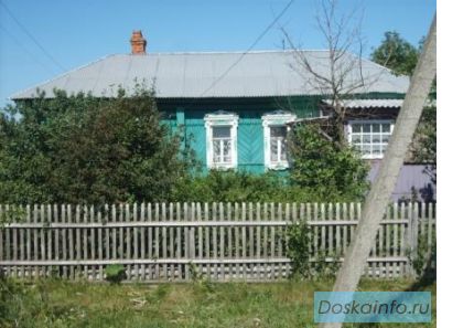 Продается крепкий, бревенчатый дом в жилом селе Рязанской области 