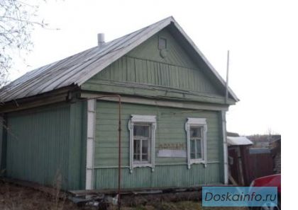 Продается дом с прямым спуском к р. Цна в большом селе Конобеево