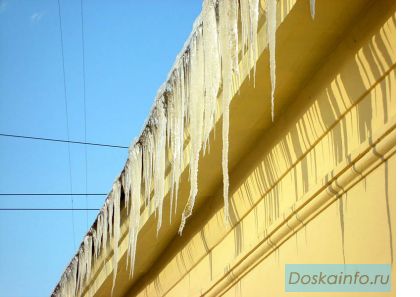 Системы антиобледенения кровли
