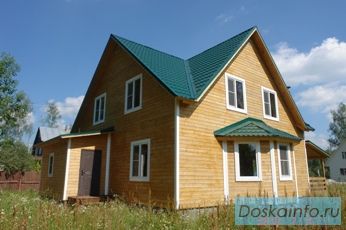 Новый дачный дом по Киевскому шоссе  70 км от МКАД