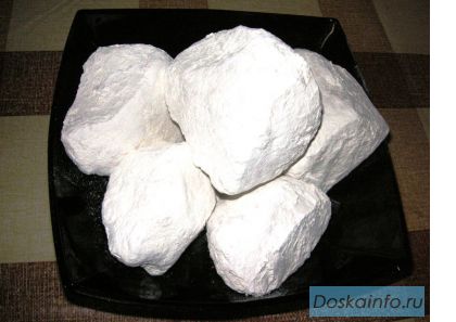Мел природный кусковой
