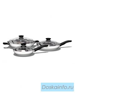 Cook ™ Набор посуды из стали, с антипригарным покрытием