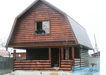 Частная бригада русских плотников