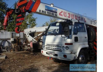 Автокран TADANO 8 тонн 