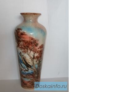 Вазы, сувениры, штофы, посуда, горшки из керамики