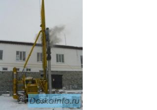 Свайные работы, забивка свай, погружение свай и шпунта, сваебойные работы