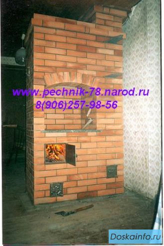 Кладу печи, камины