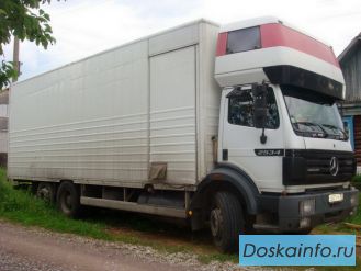 Грузоперевозки на а/м Мерседес фургон, 10 тонн.