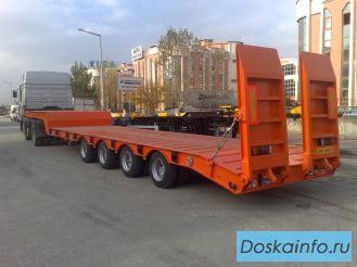 Полуприцепы - тяжеловозы, новые, Турция