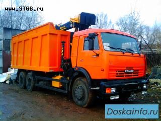 Аренда КамАЗ самосвал с манипулятором