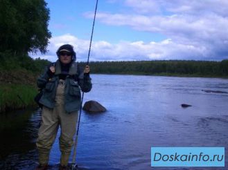 Рыбалка на Кольском полуострове.