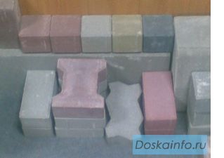 Продаем бордюрный камень и тротуарную плитку