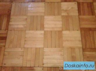 Продам новый и б/у щитовой паркет(береза),размерами 80*80*3см.Доставка.