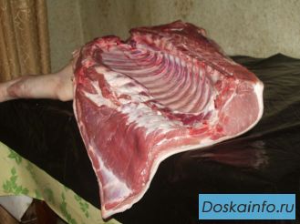 Мясо охлажденное(свинина,говядина).