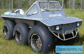 Полноприводный 6-колесный вездеход (каракат)