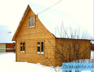 Дача с новым домом 6х6 на 5 сотках у водохранилища