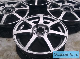 Литые диски R15 4x100 ET45 подходят ко многим авто Ц.2300р-диск