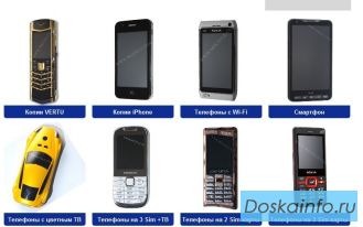 Китайские телефоны