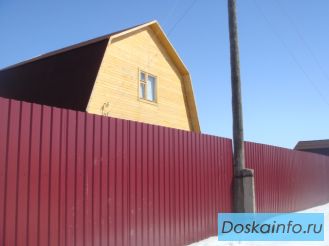 Новая  деревянная  дача с участком 11 соток 120 км по Ярославскому шоссе около озера.
