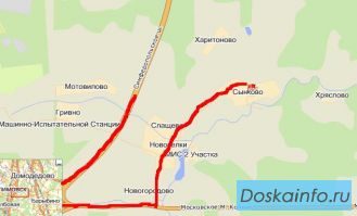 Земля в пос. Сынково, Подольский район