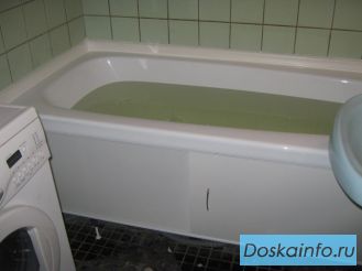 САН-ТЕХНО. Акриловая вставка в ванну (акриловый вкладыш).
