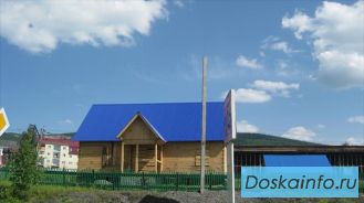 Продам или обменяю участок (дом, баня, насаждения) в Таштагольском р-не, п. Шерегеше  на 1-комнатную