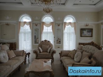 Дизайн по оформлению окон шторами